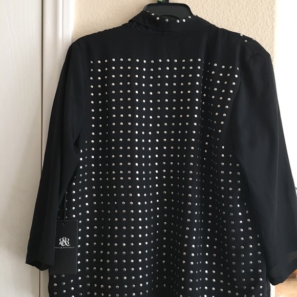 Black studded jacket - Picture 4 of 4
